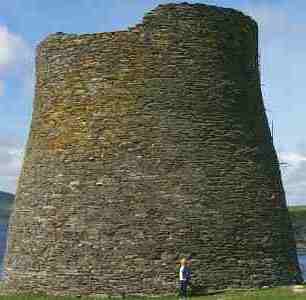 The Broch on the Isle of Mousa, just off the coast of Mainland Shetland (Image Credit: Fee and Zoller 2001)